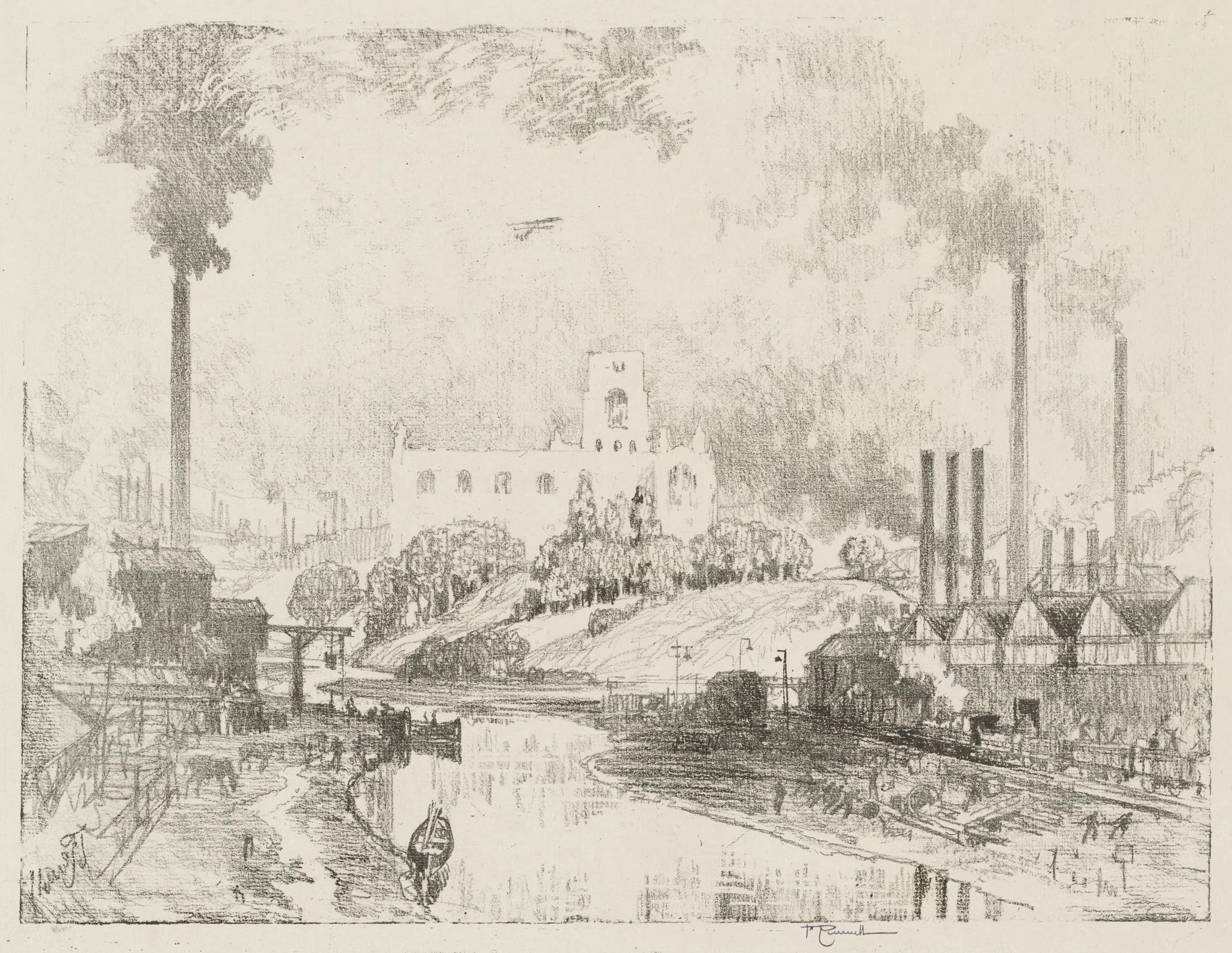 English War Work: Peace and War, detail