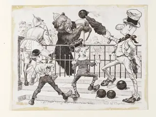 The Russian Bear, by William Giles Baxter, 1884