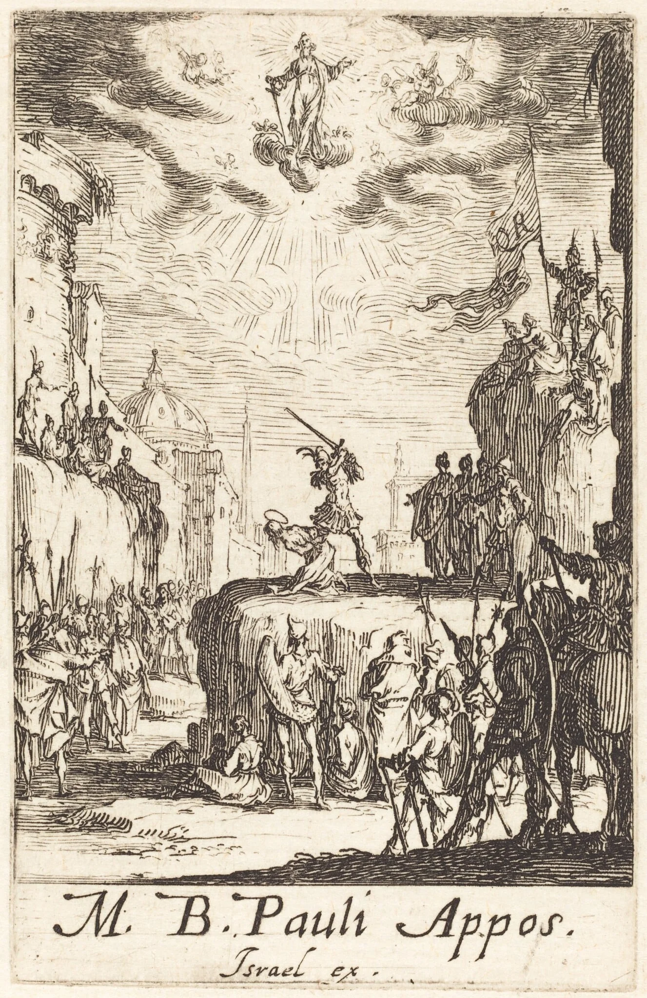 The Martyrdom of Saint Paul, detail