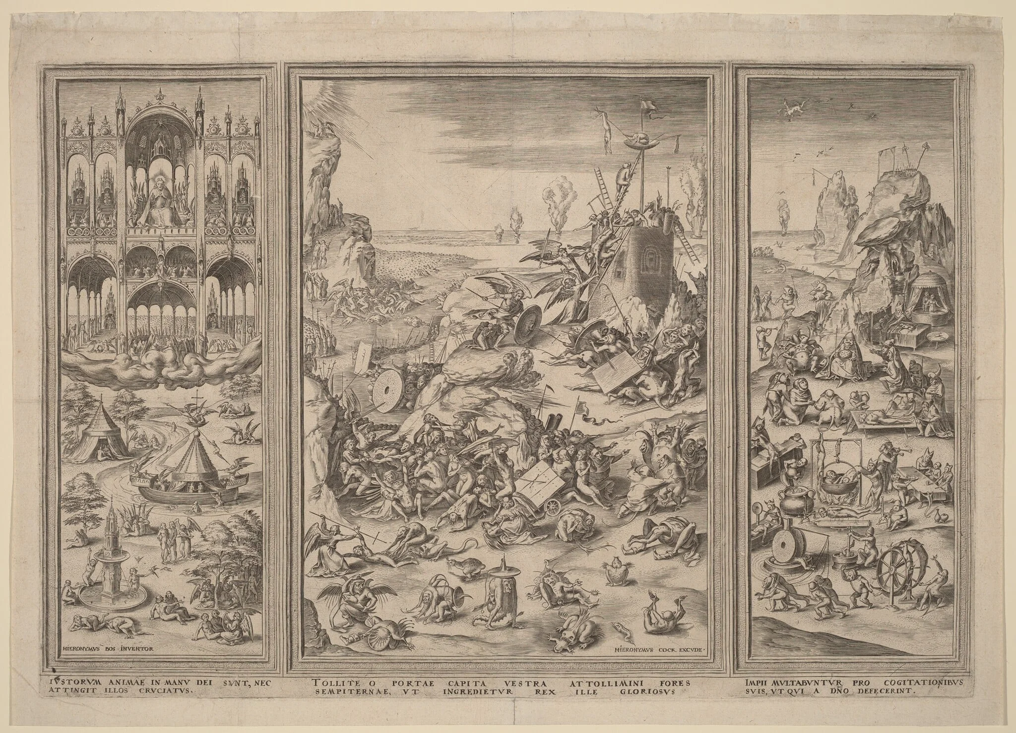 The Last Judgment Triptych, detail