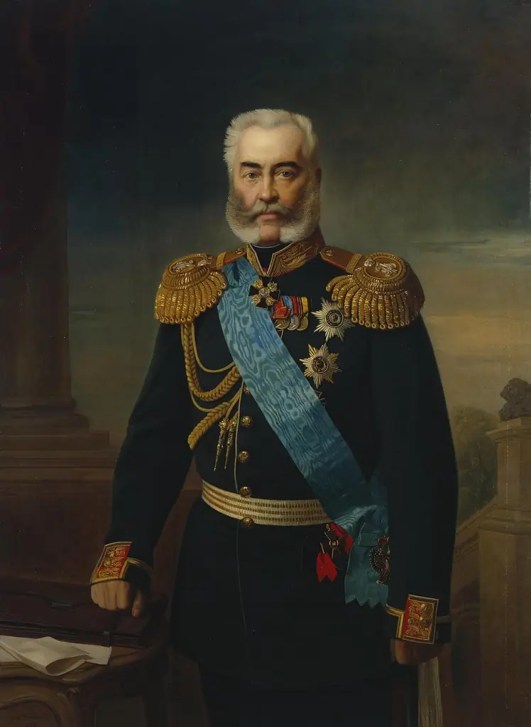Portrait of Count A.V. Adlerberg II, by Georg von Bothmann, oil, 1890