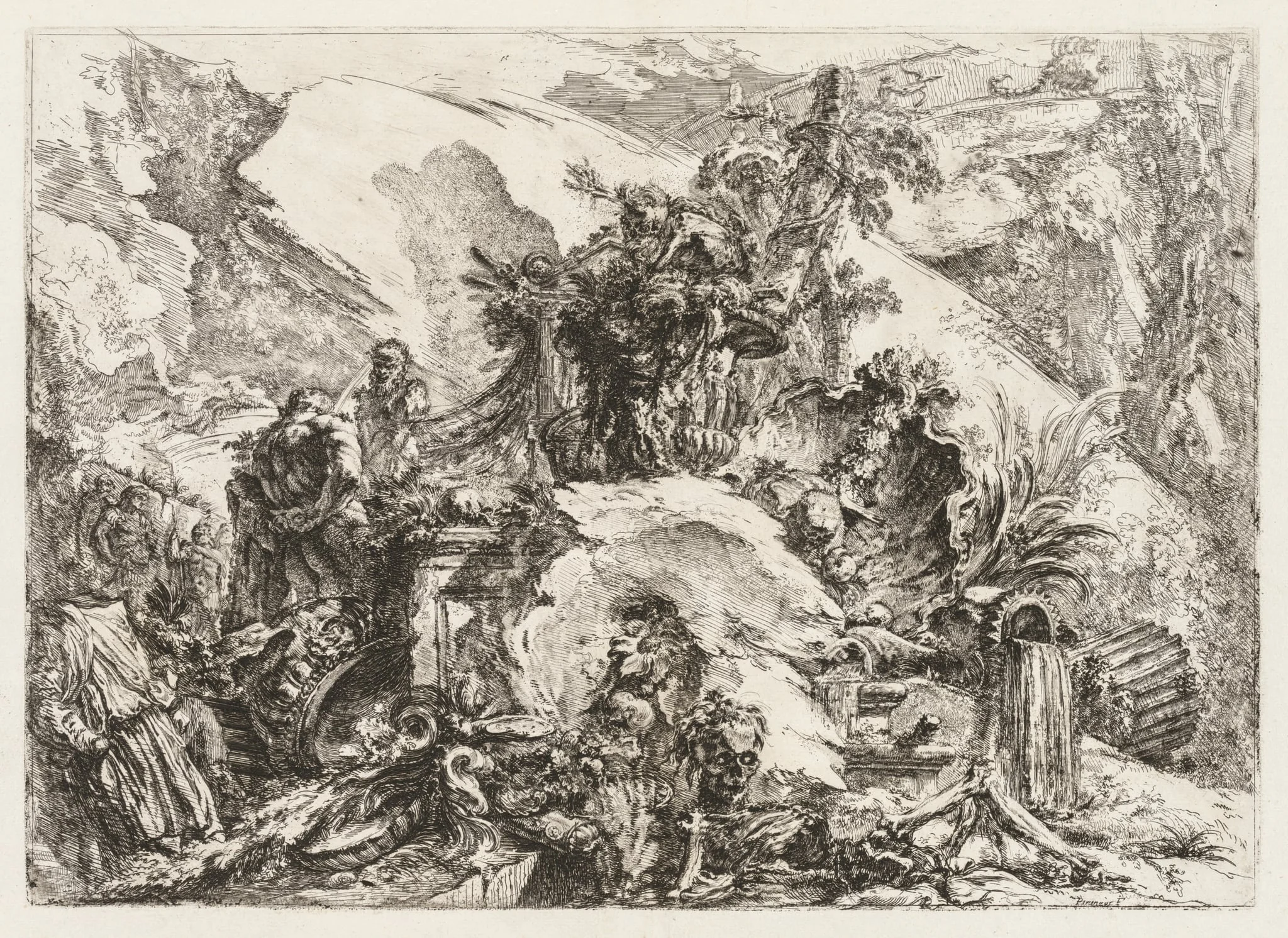 The Skeletons, detail