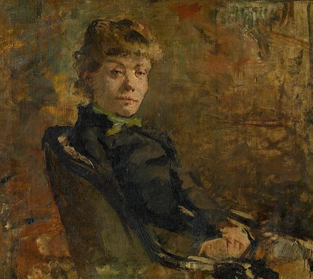 Madame Constantin Meunier, detail