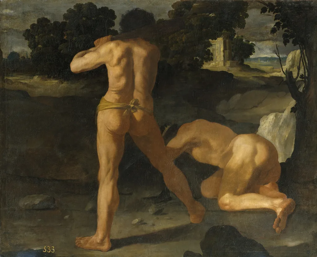 Hercules defeats King Geryon, by Francisco de Zurbarán, oil, 1634