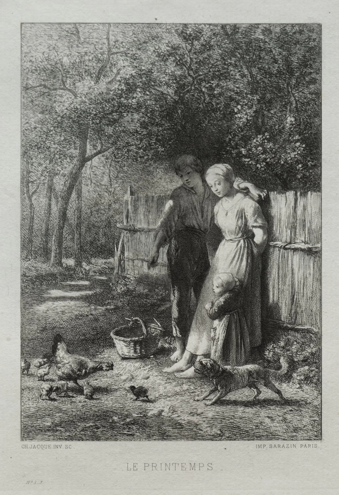 Springtime, detail