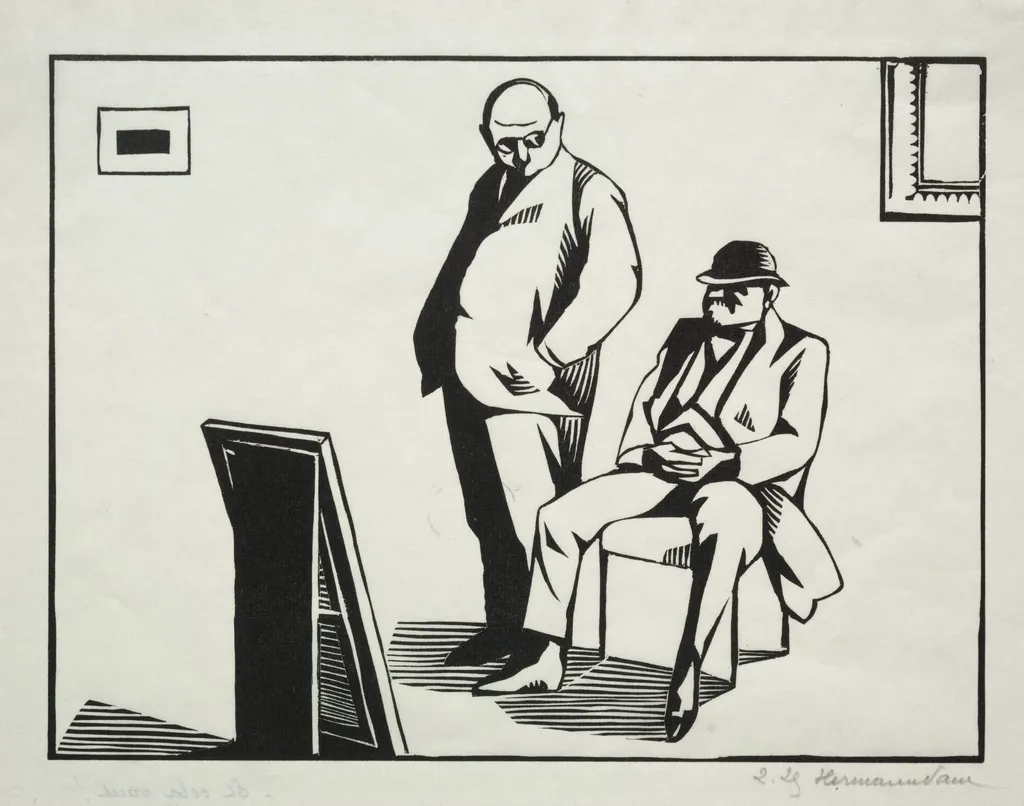 Et cela vaut!  100,000! et tout le monde le sait., by Hermann-Paul, 1924