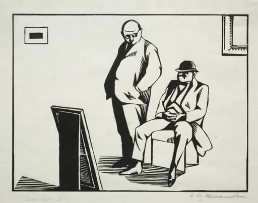 Et cela vaut!  100,000! et tout le monde le sait., by Hermann-Paul, 1924