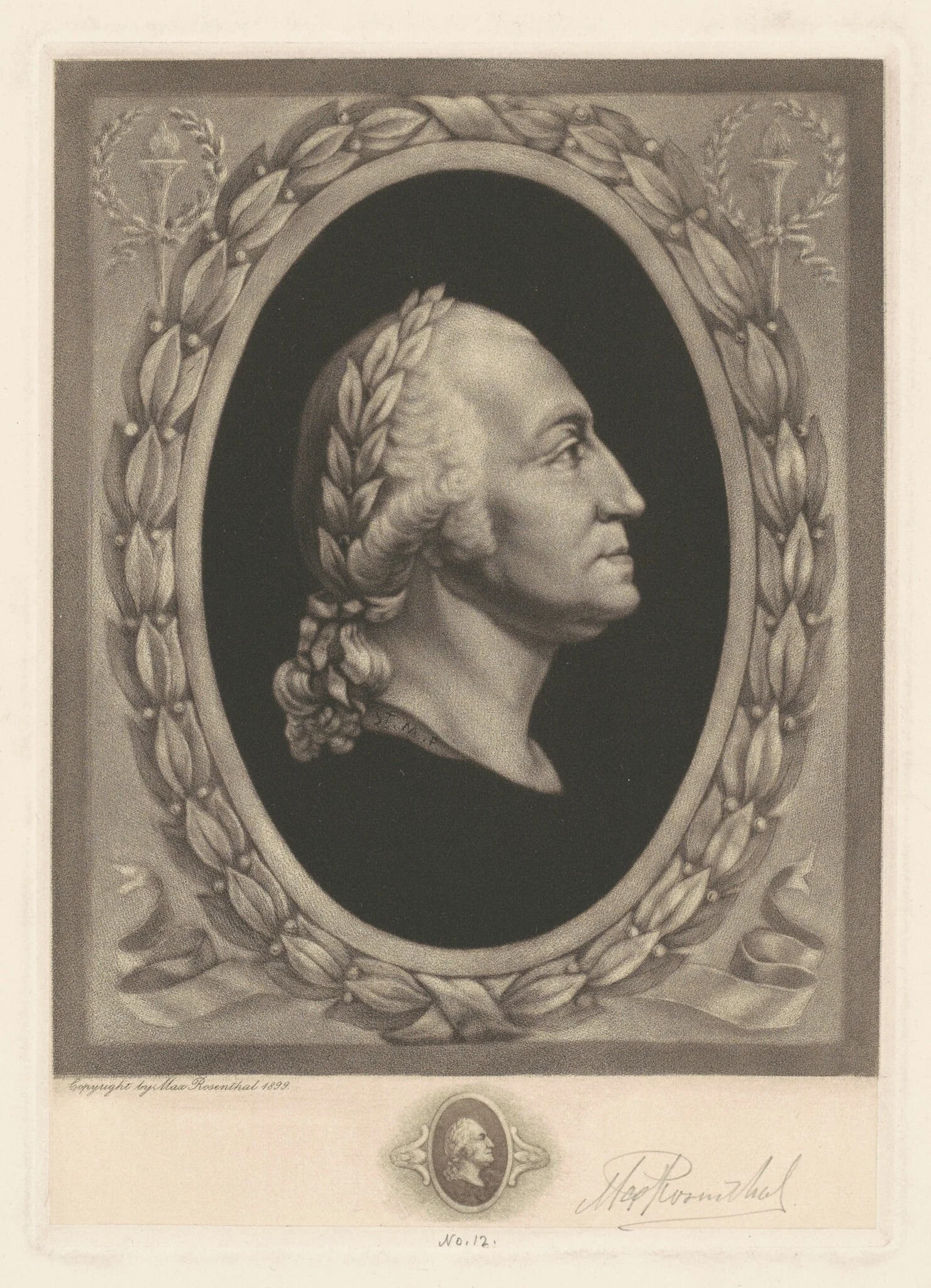 George Washington, detail