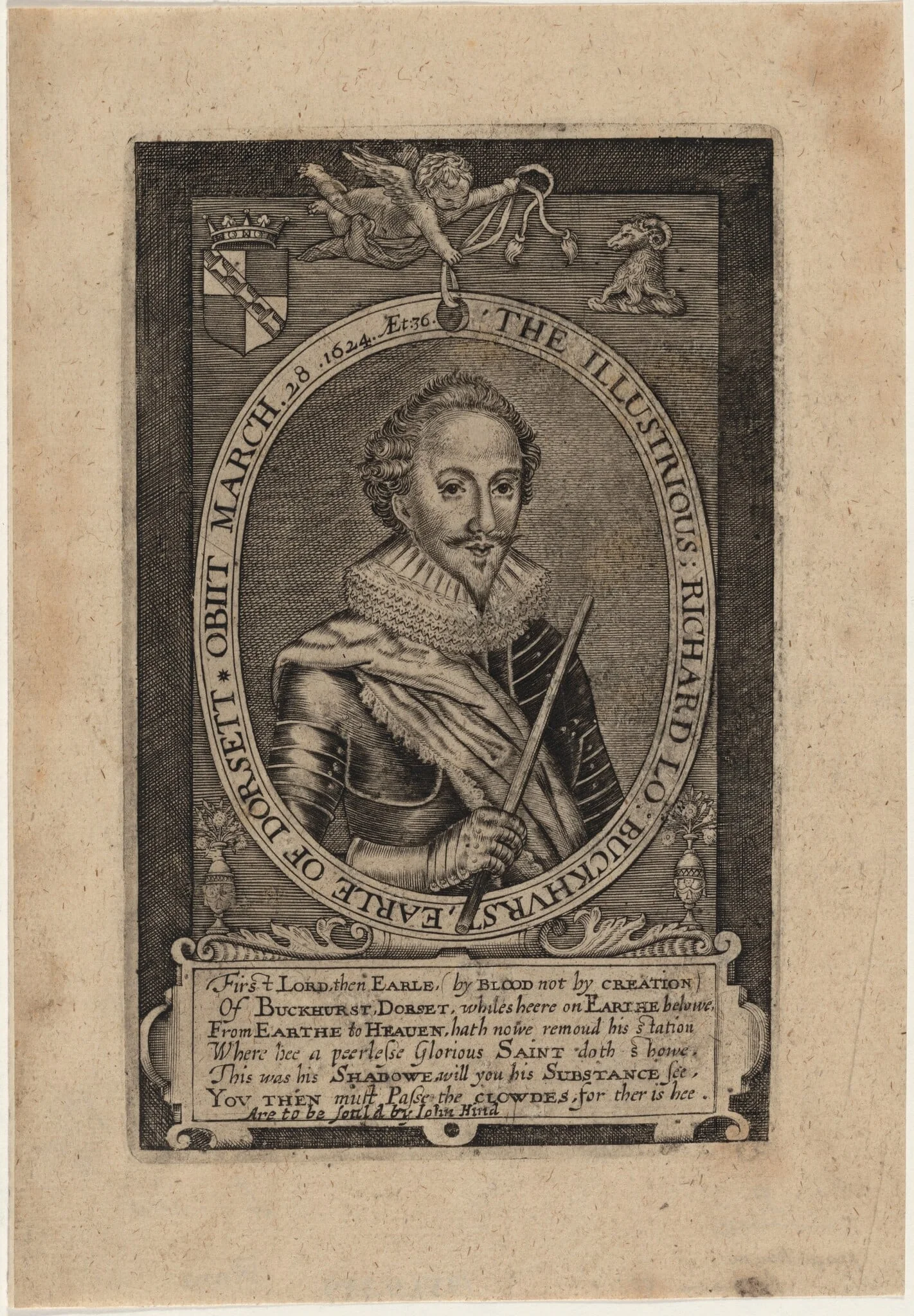 Richard Sackville, Third Earl of Dorset, detail