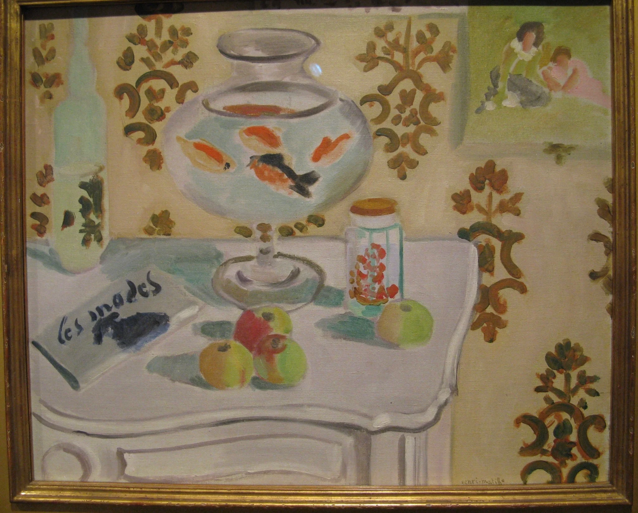 The Goldfish Bowl, detail
