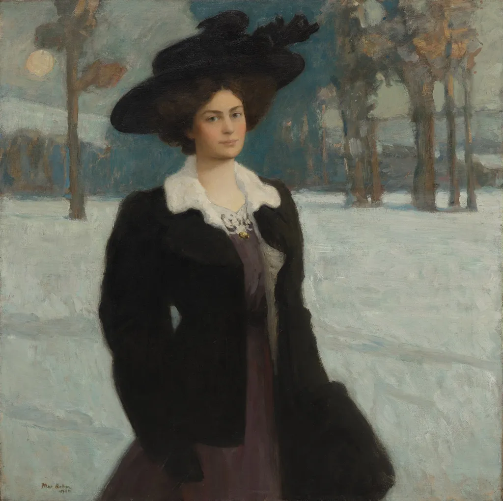 Lucy, by Max Bohm, oil, 1909
