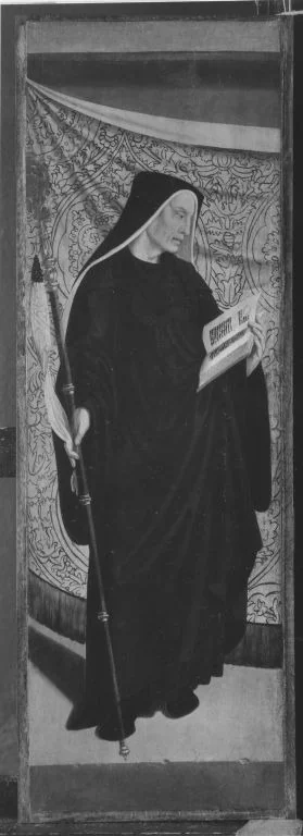 Rinck-Altar II: Hl. Benedikt, detail