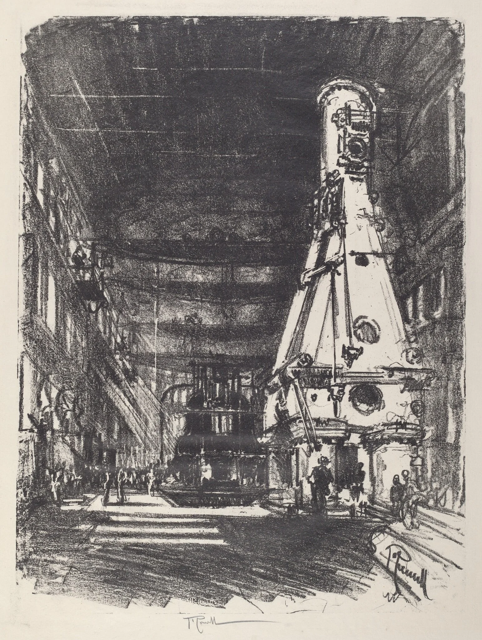 The White and Black Hammers, detail
