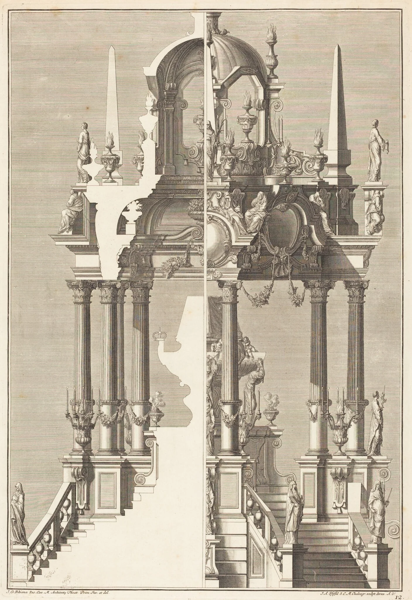 Catafalque, detail