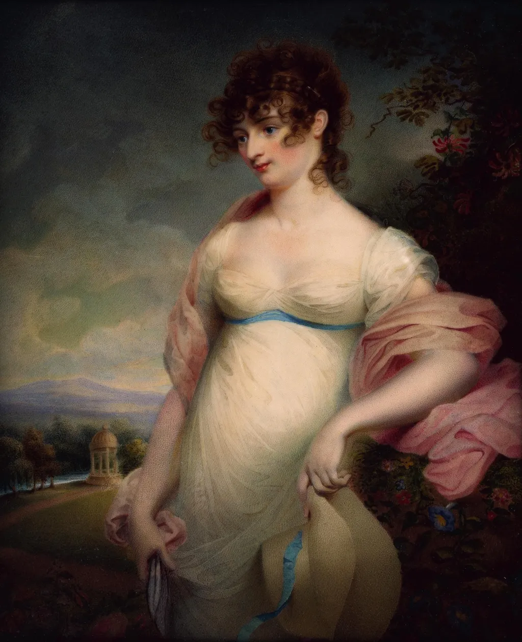 A Young Lady, by Mary Green, unspecified, 1850