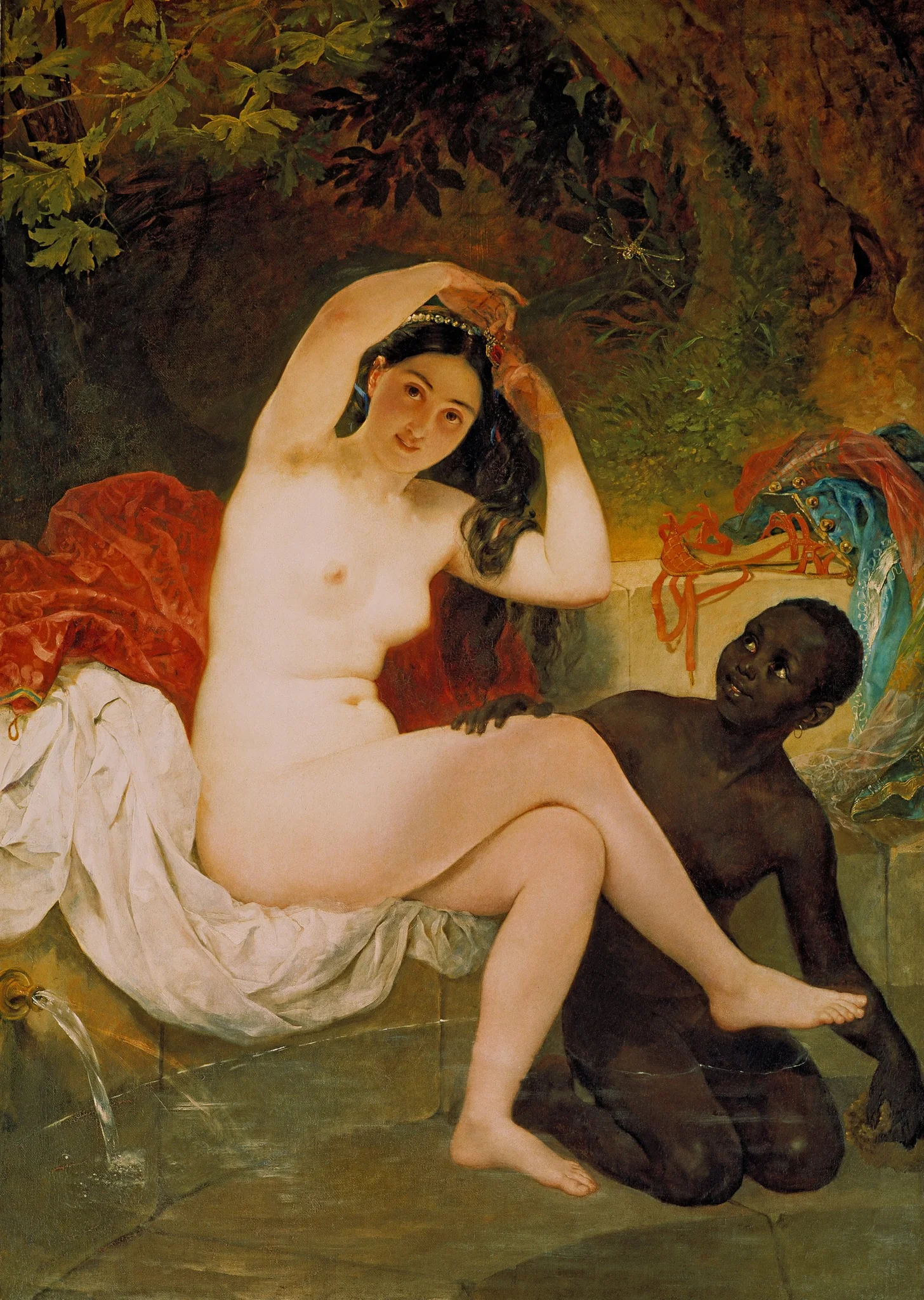 Bathsheba, detail