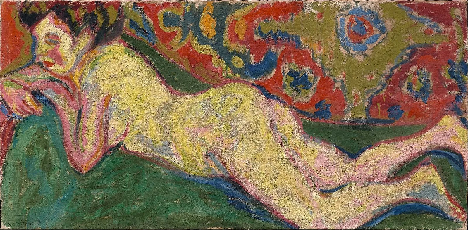 Reclining Nude, detail