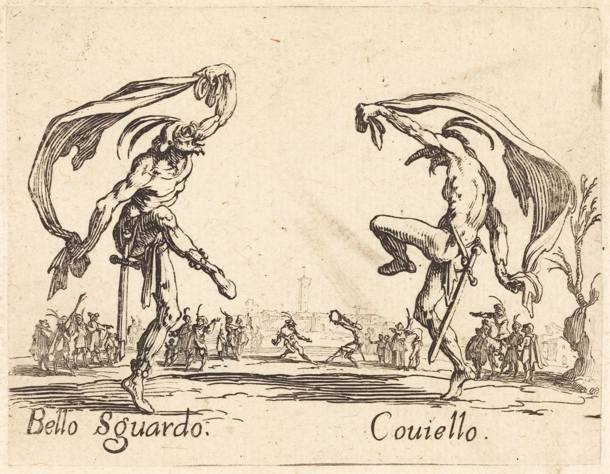 Bello Sguardo and Coviello, detail