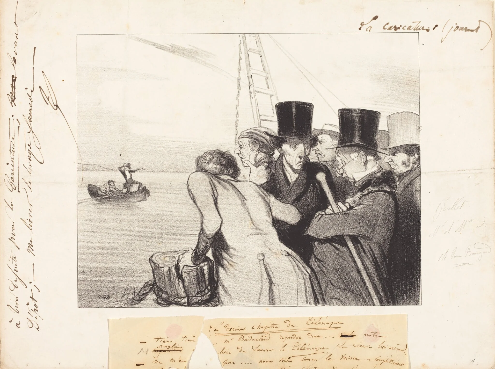 Le Dernier du Télémaque, detail