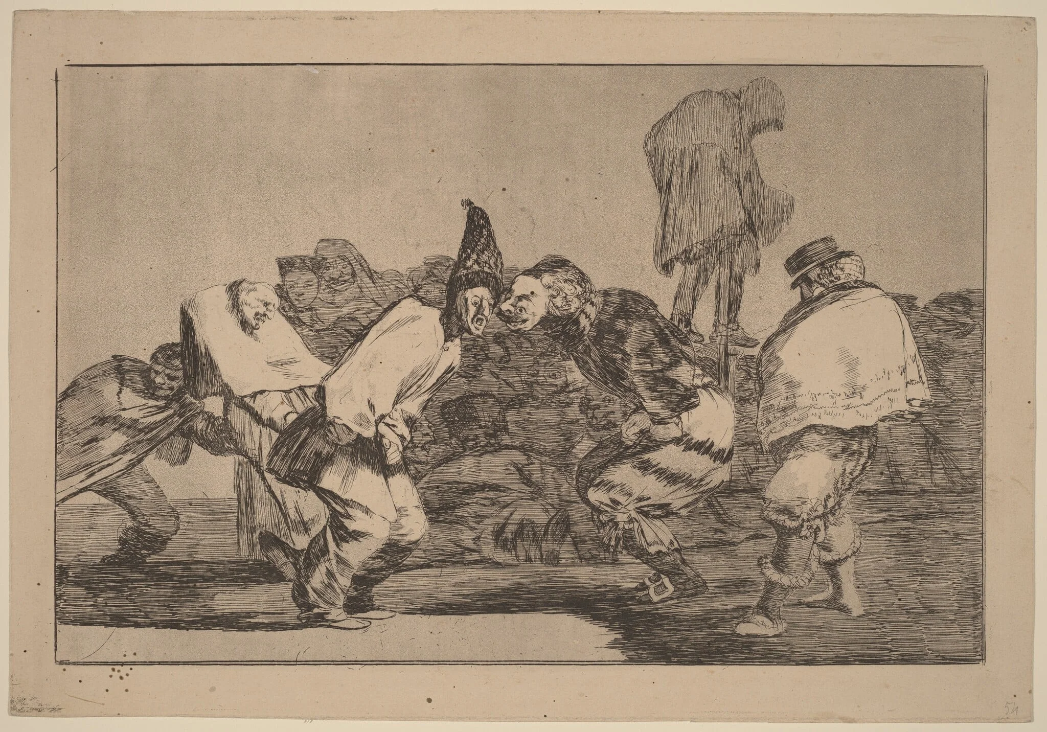 Disparate de Carnabal (Carnival Folly), detail