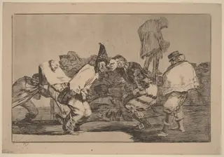 Disparate de Carnabal (Carnival Folly), by Francisco de Goya, ink, 1816
