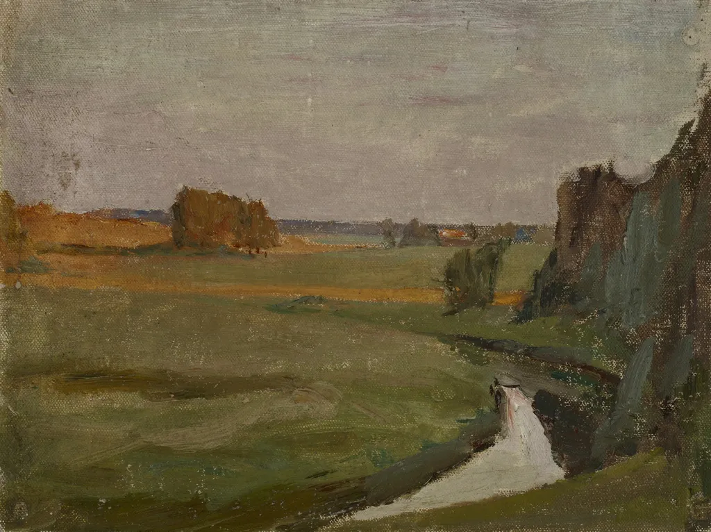 Evening, by Jan Ciągliński, unspecified, 1910
