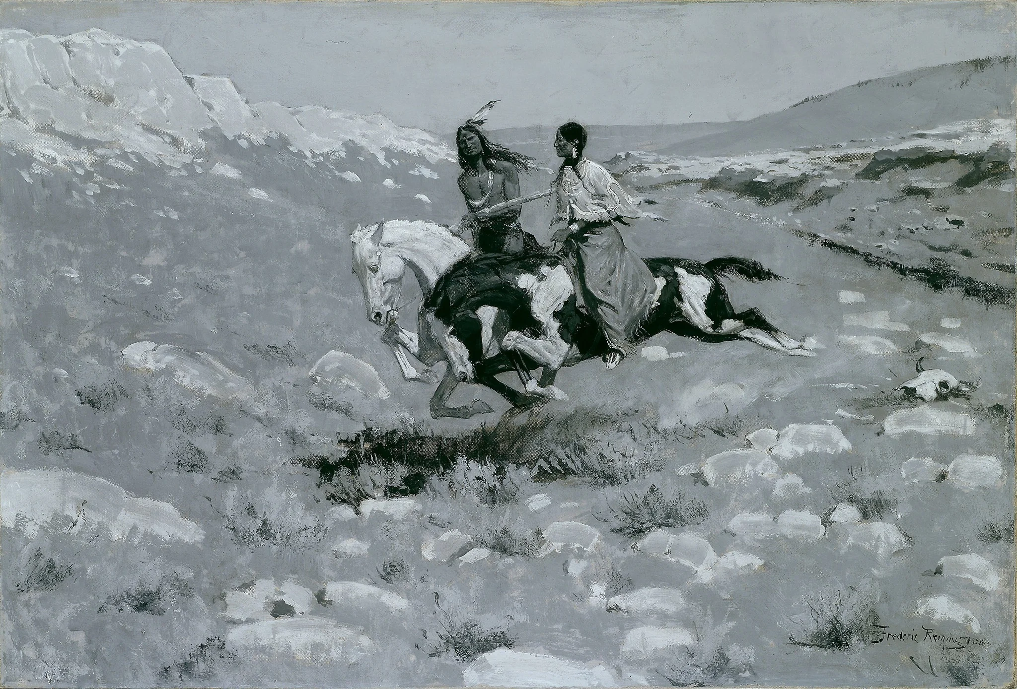 Ceremony of the Fastest Horse, detail