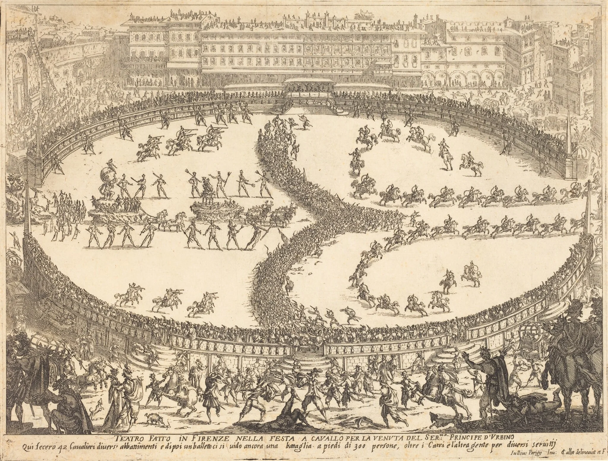 View of the Festival, detail