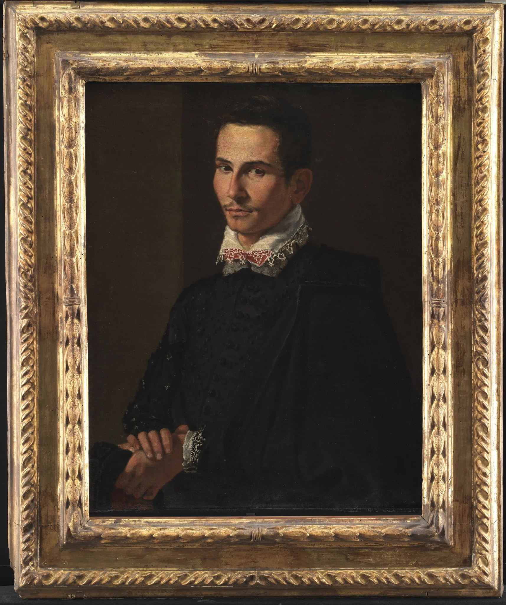Portrait of a Man, detail
