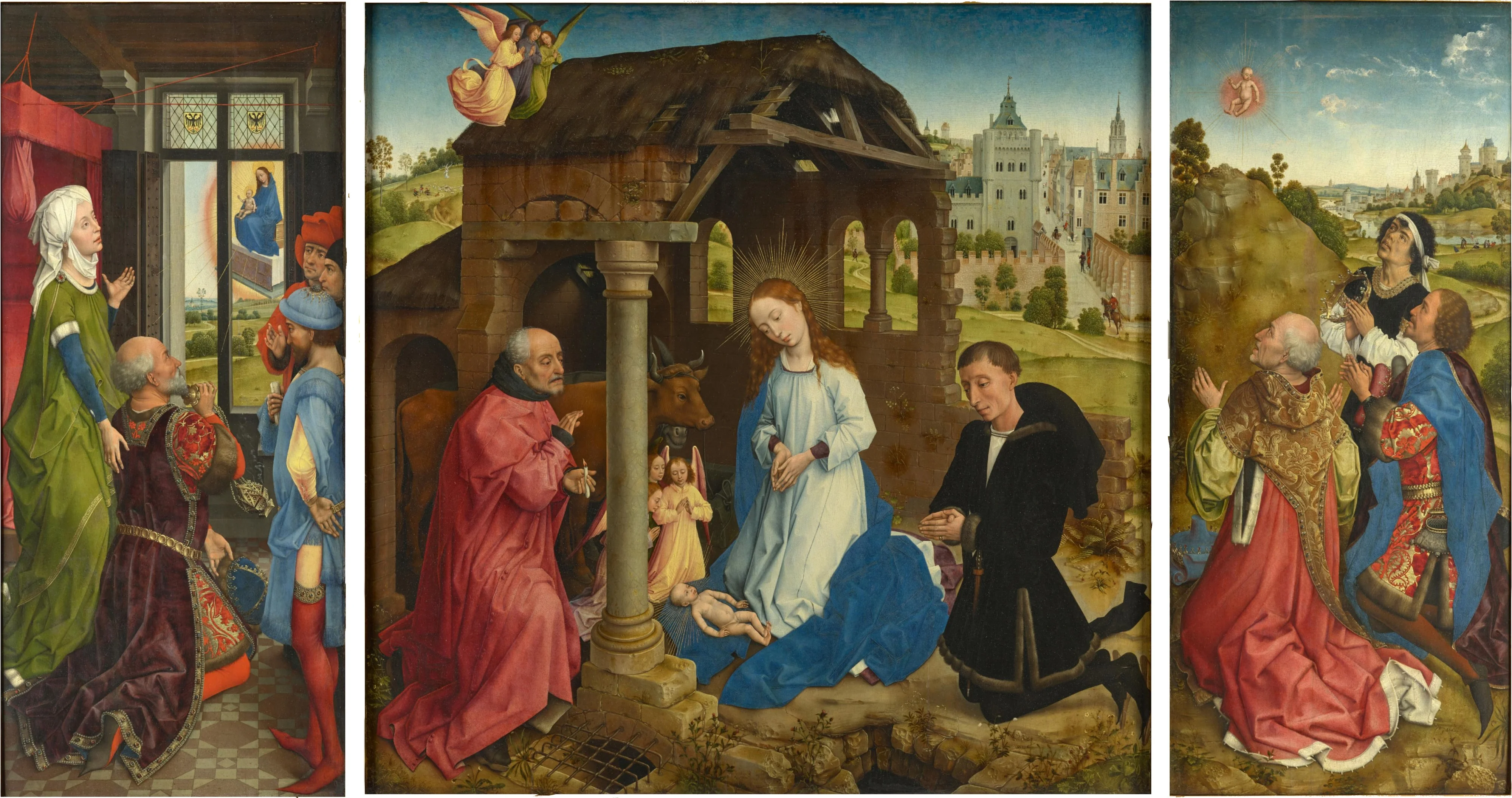 Bladelin Triptych, detail