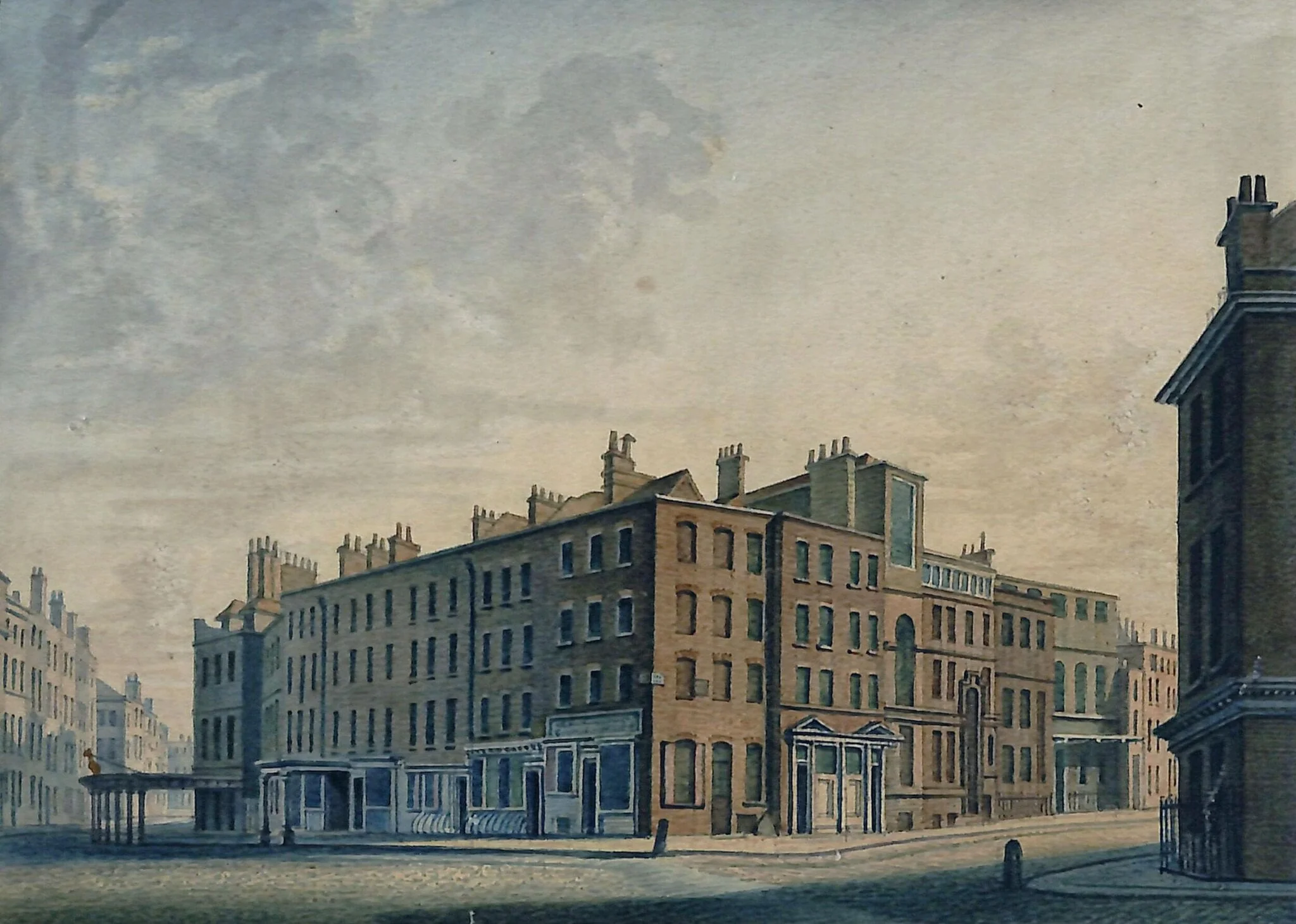 Bow Street, detail