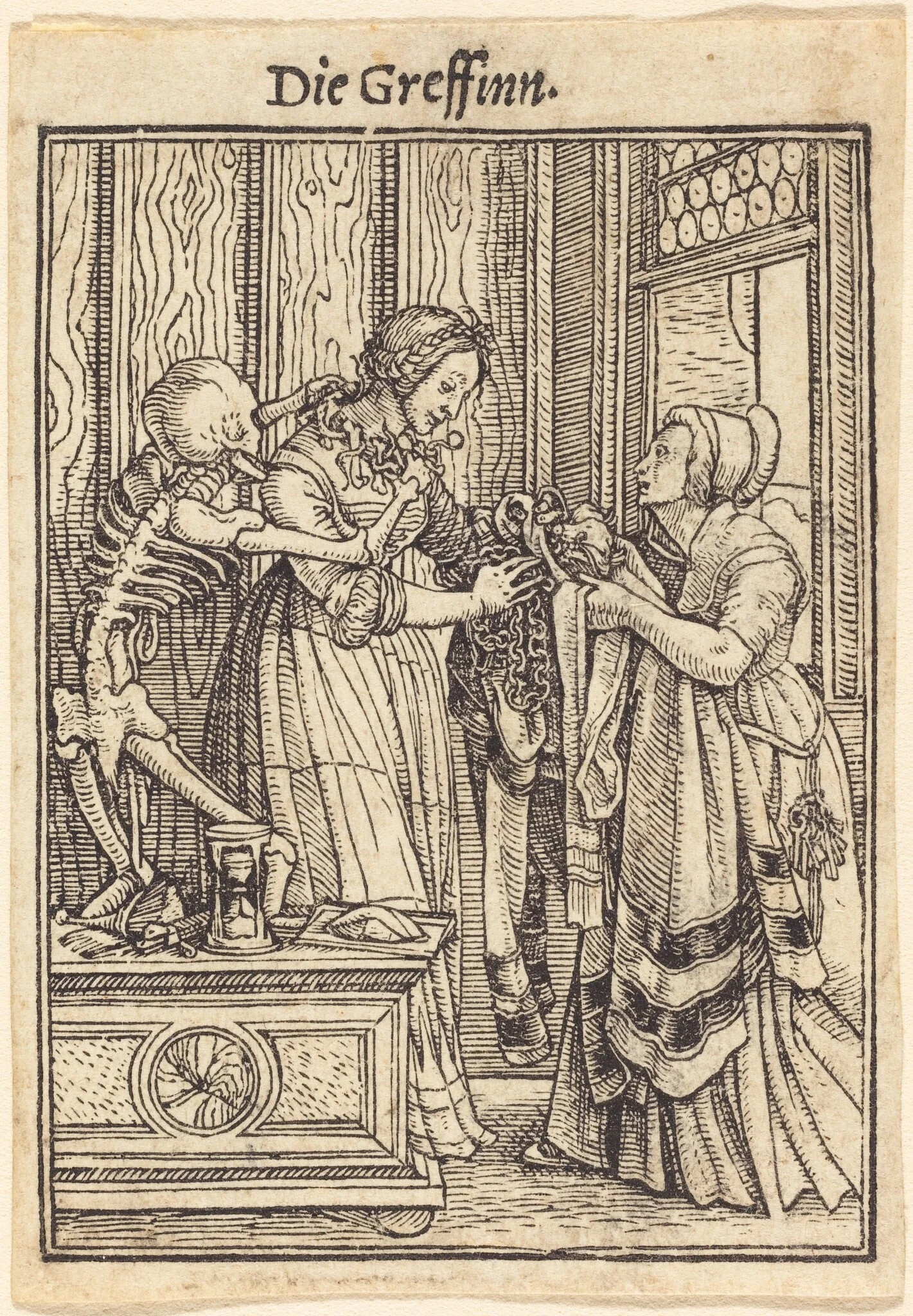 Die Greffinn (The Countess), detail