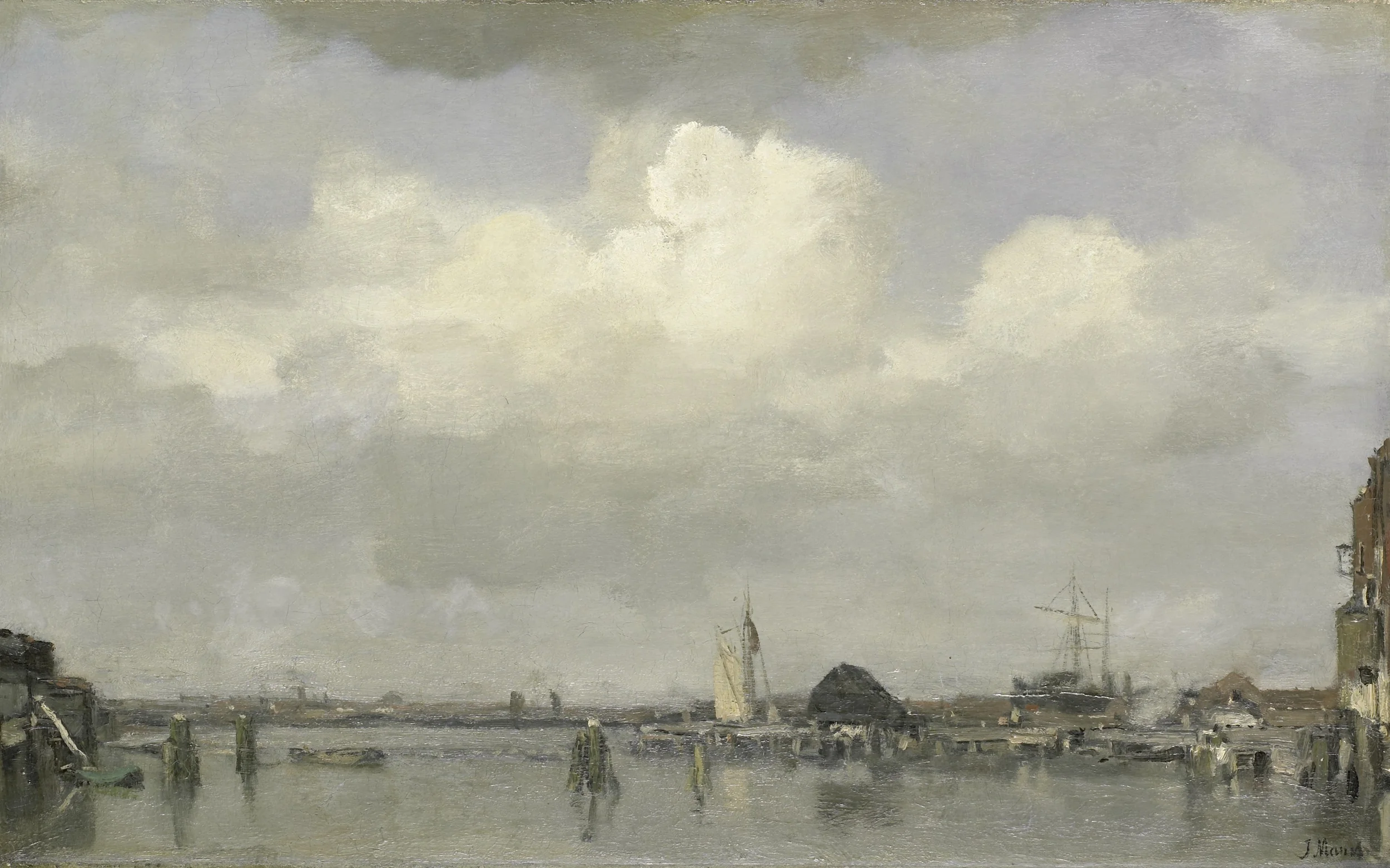 Havengezicht, detail