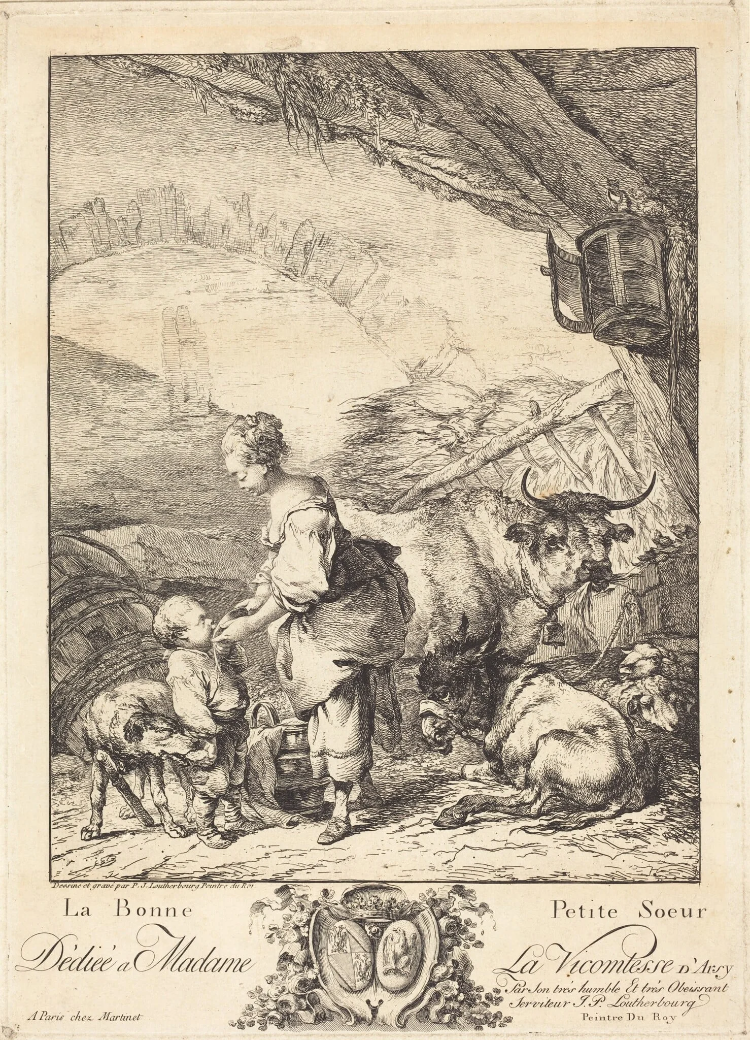 La bonne petite soeur, detail