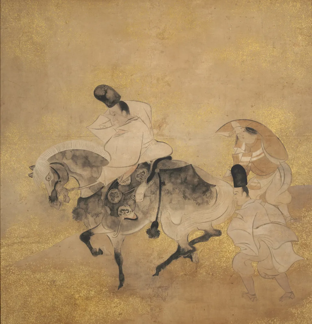Crossing at Sano, by Tawaraya Sōtatsu, unspecified, 1620