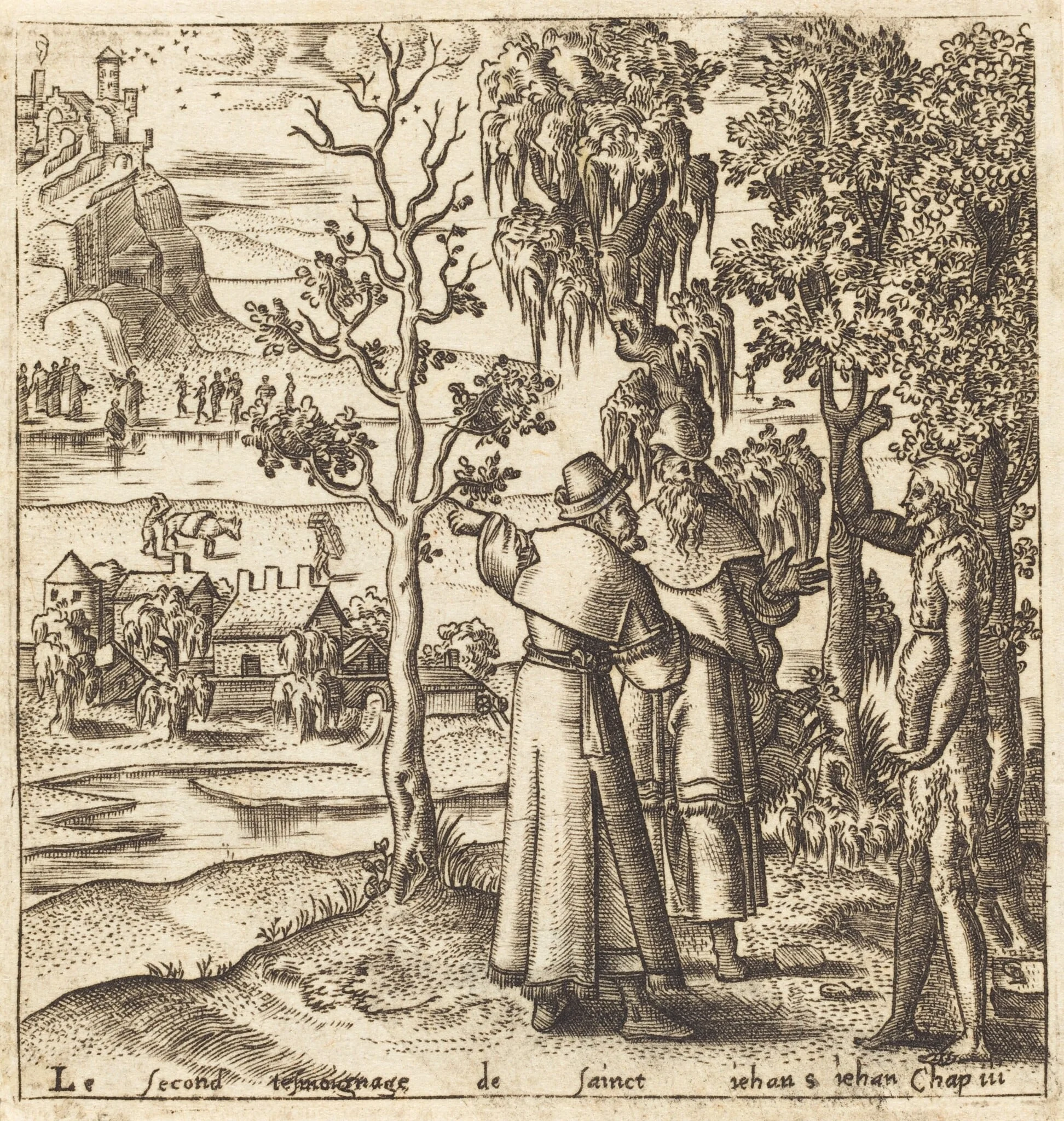 The Testimony of John, detail
