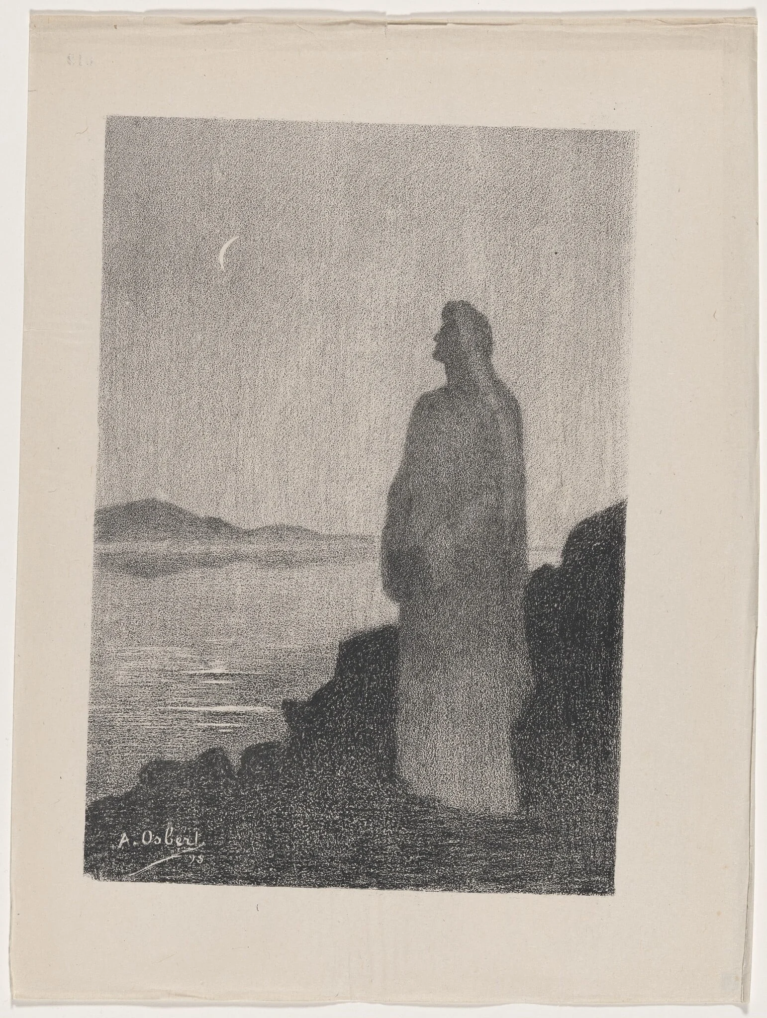 Rêverie dans la nuit (Evening Reverie), detail