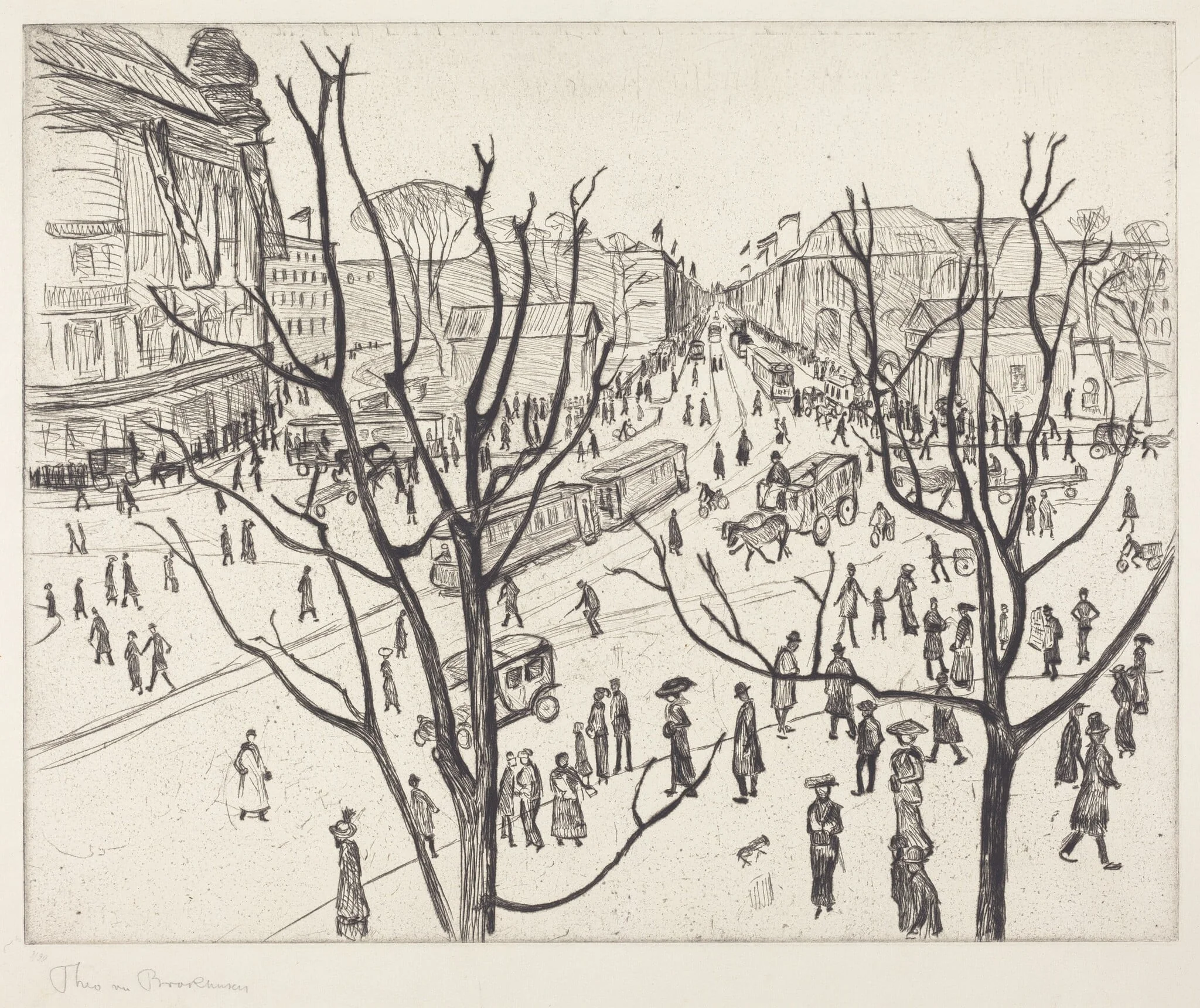 City Square, detail