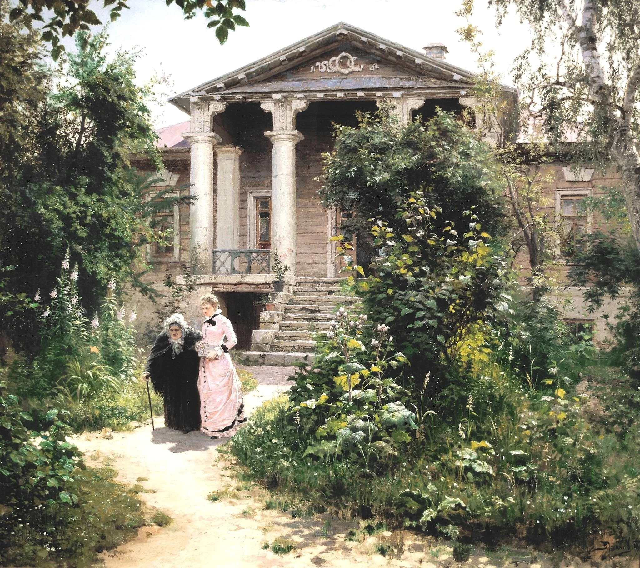Grandmother's Garden, detail