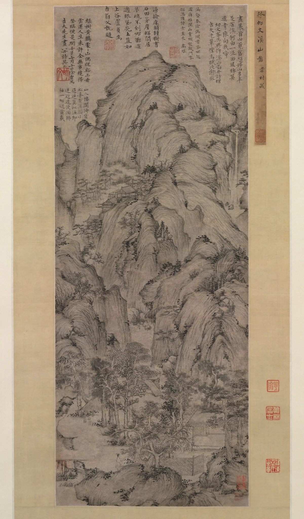 Streams and Mountains, detail