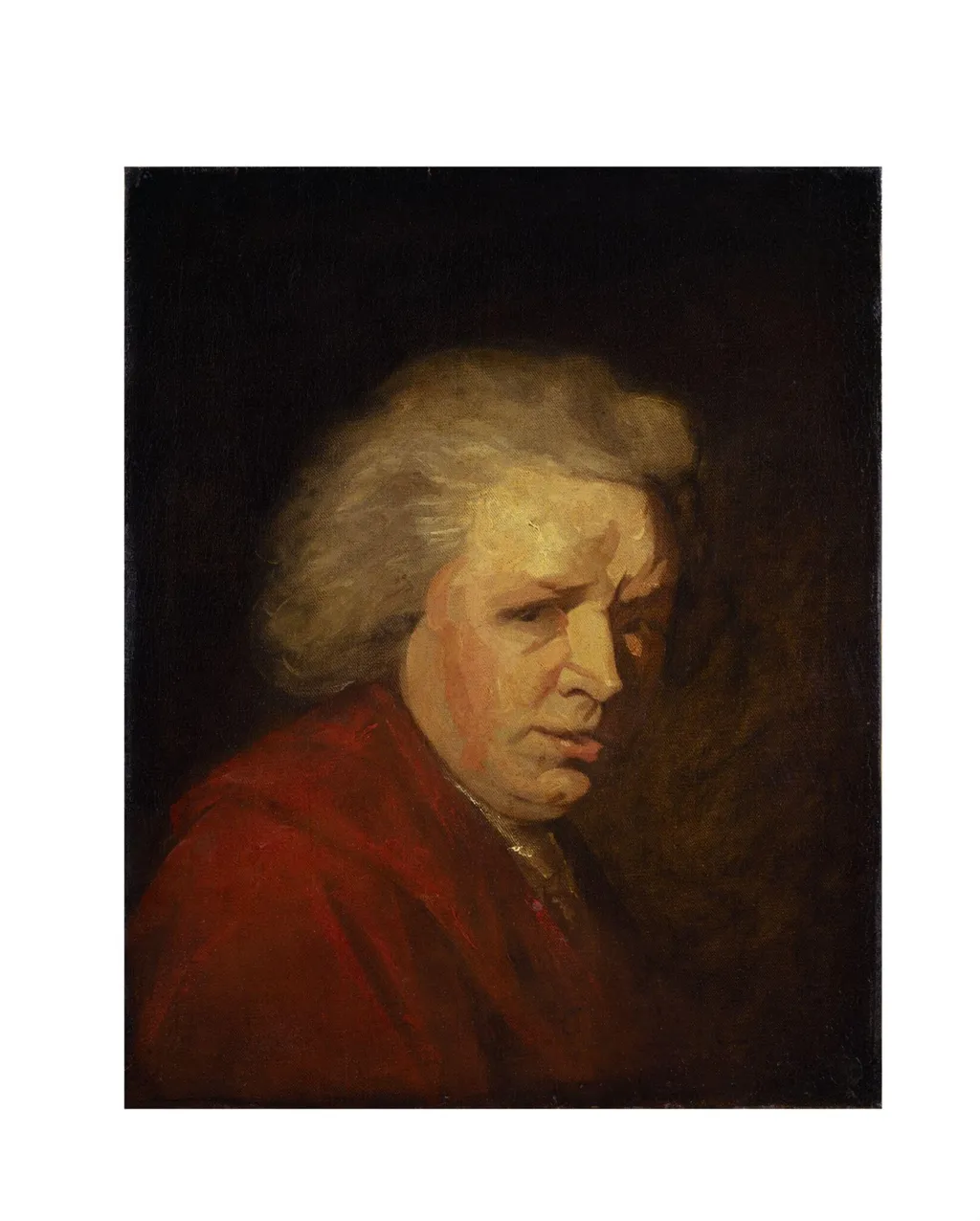 John Henderson as Iago in <i>Othello</i> by William Shakespeare, by Gilbert Stuart, paint, 1786