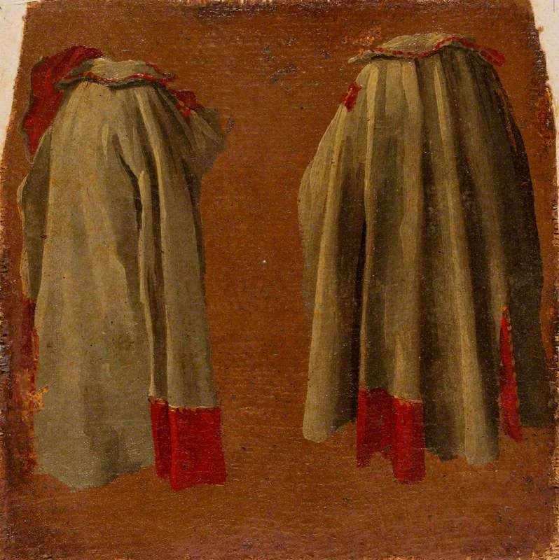 Two Costume Studies, detail