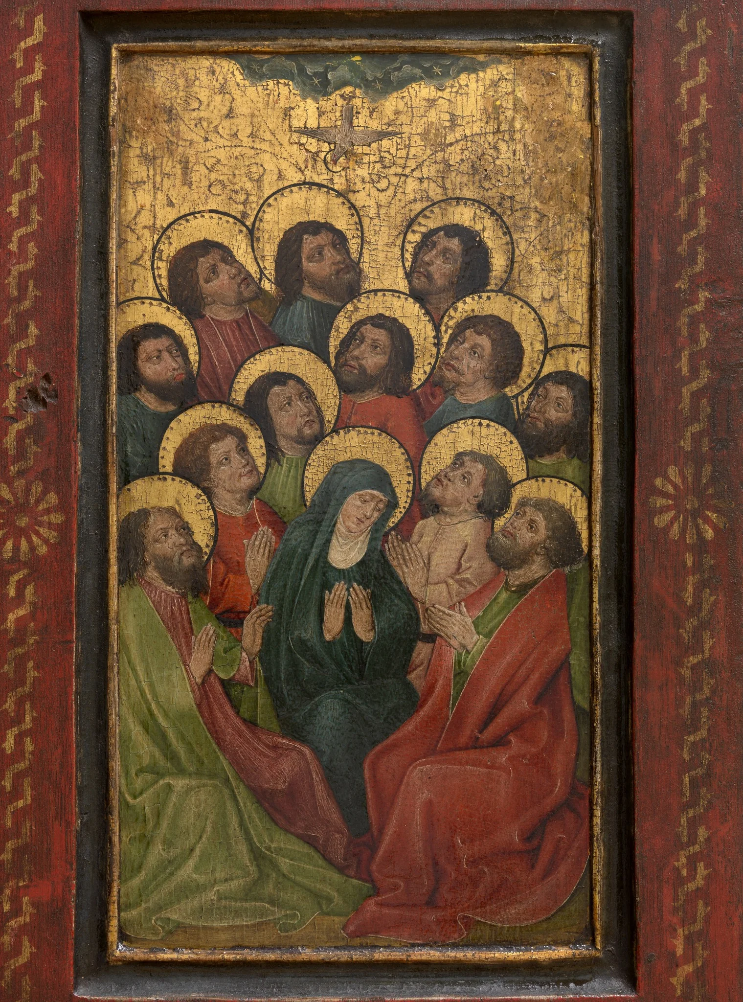 The Miracle of Pentecost, detail