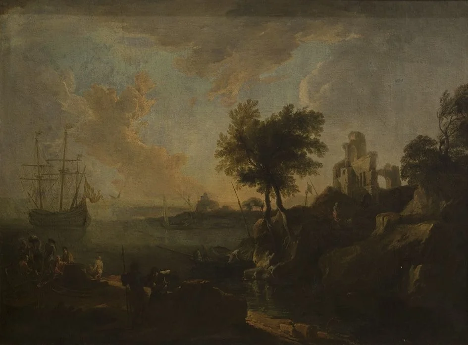 Küstenlandschaft, detail