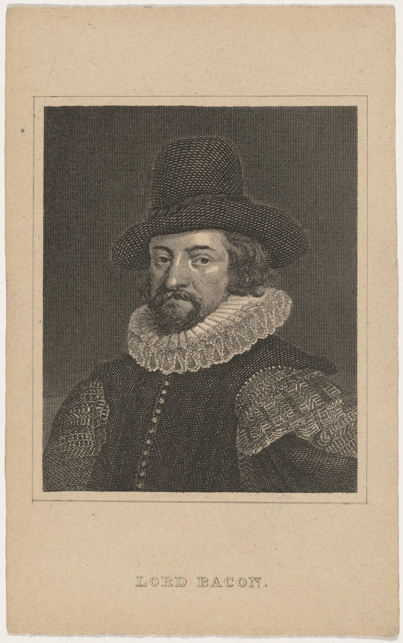 Lord Bacon, detail