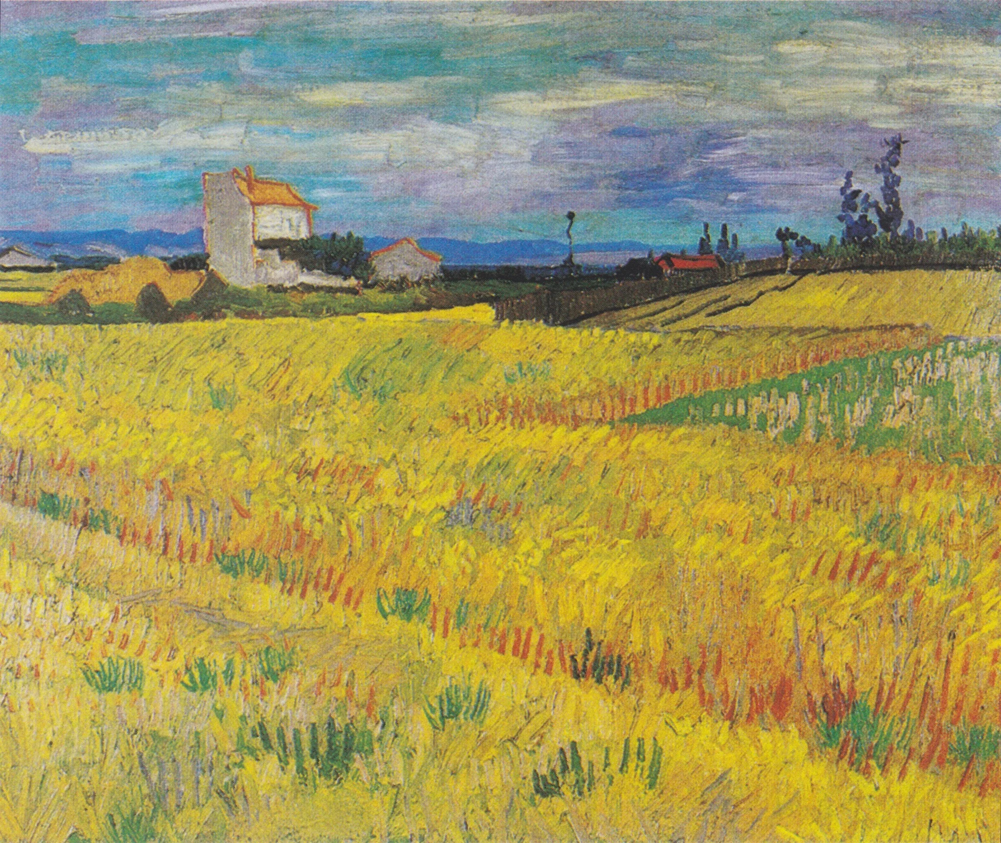 Wheat Field, detail