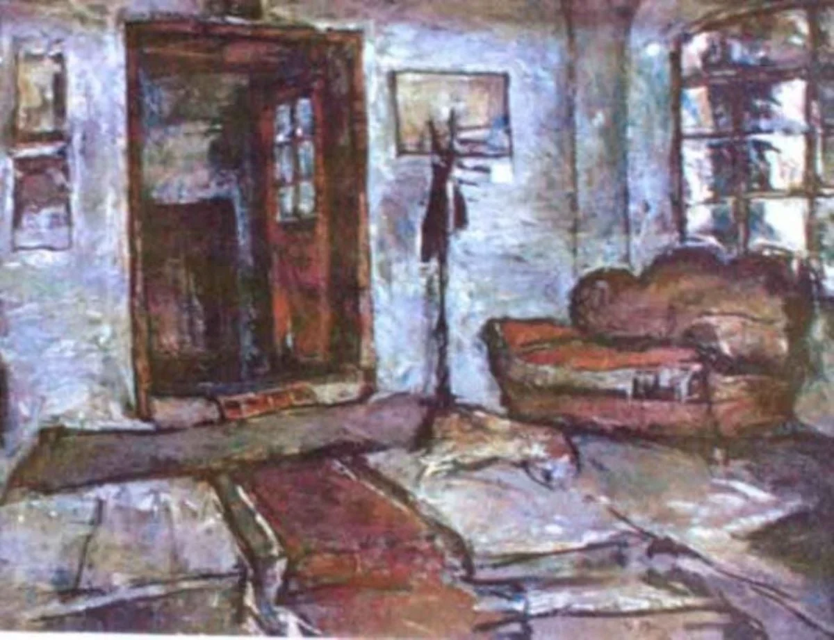 Interior la Târgoviște, detail