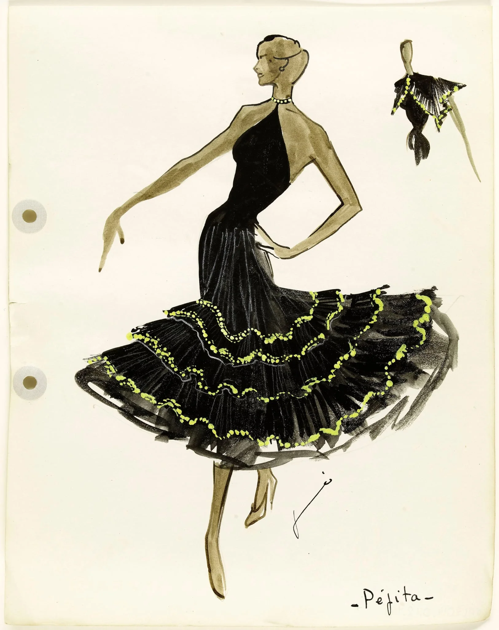 'Pepita', detail