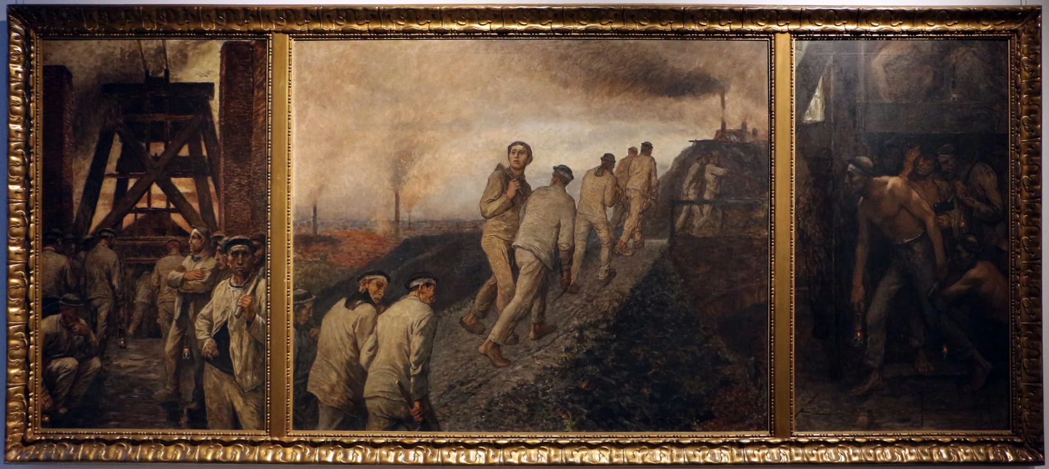 Triptych of the Mine, detail