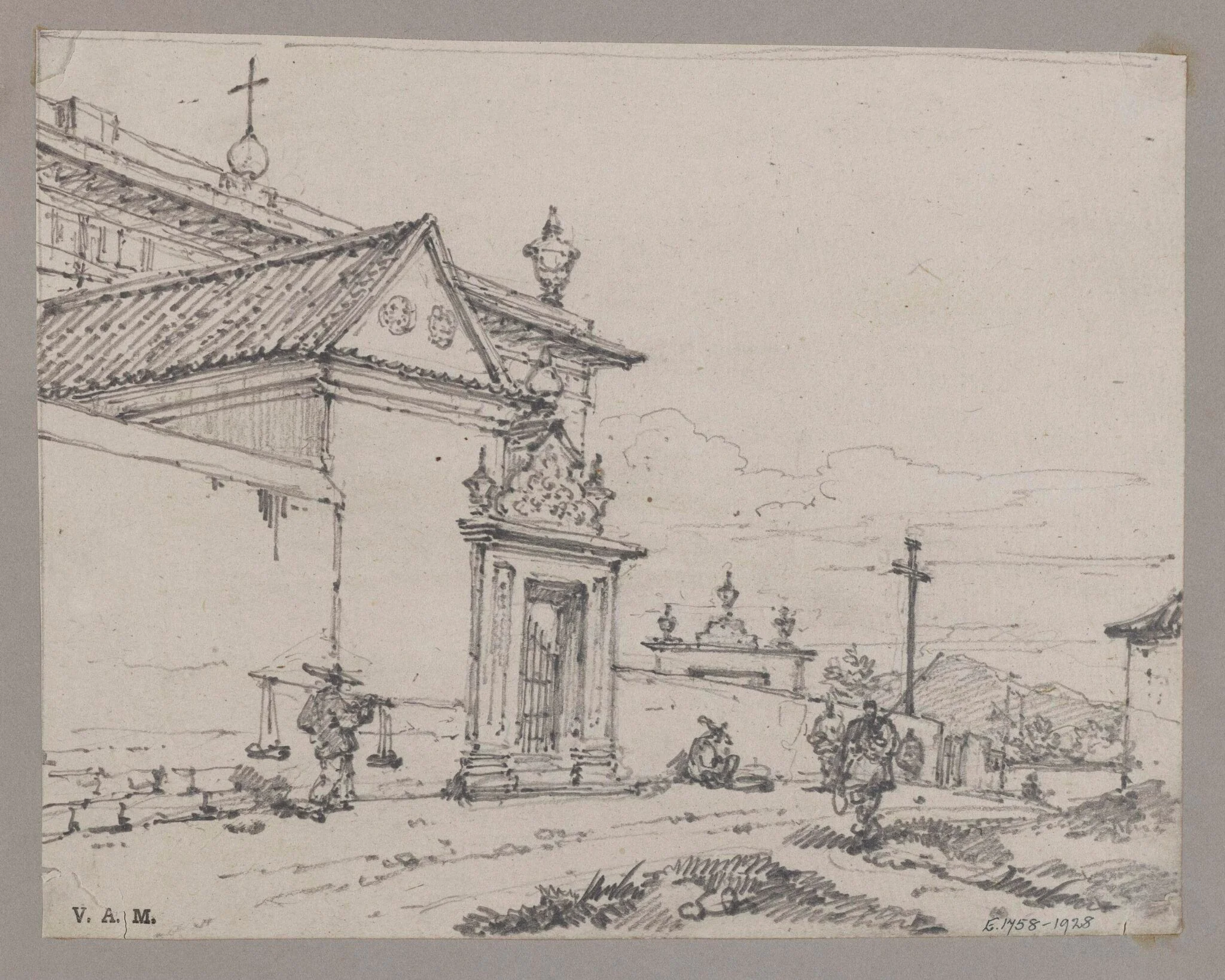 San Antonio, detail